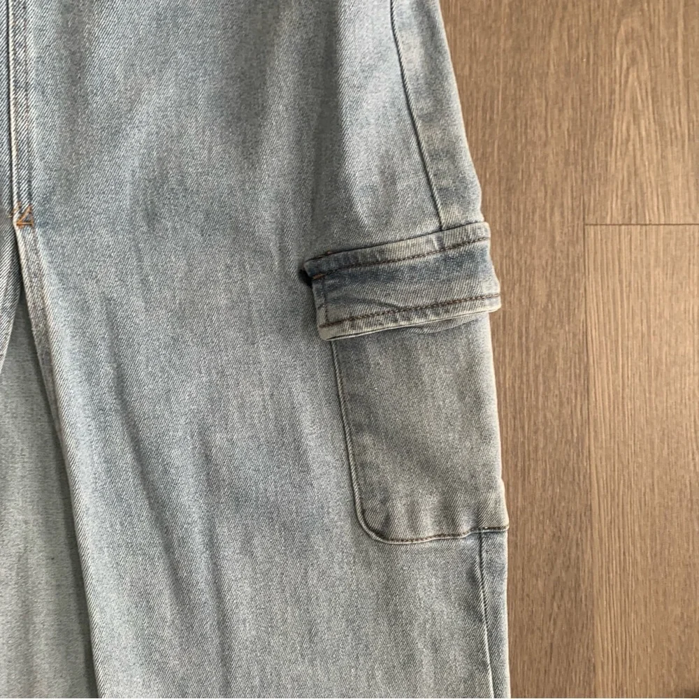 NWOT Tinseltown Blue Denim Maxi Skirt - Picture 11 of 11